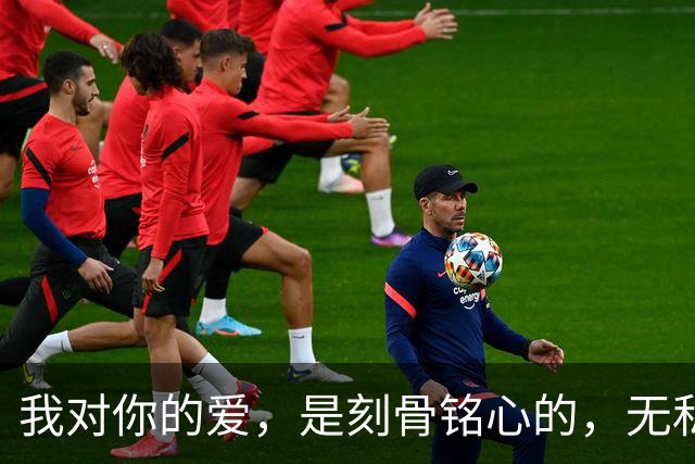 我对你的爱，是刻骨铭心的，无私奉献的